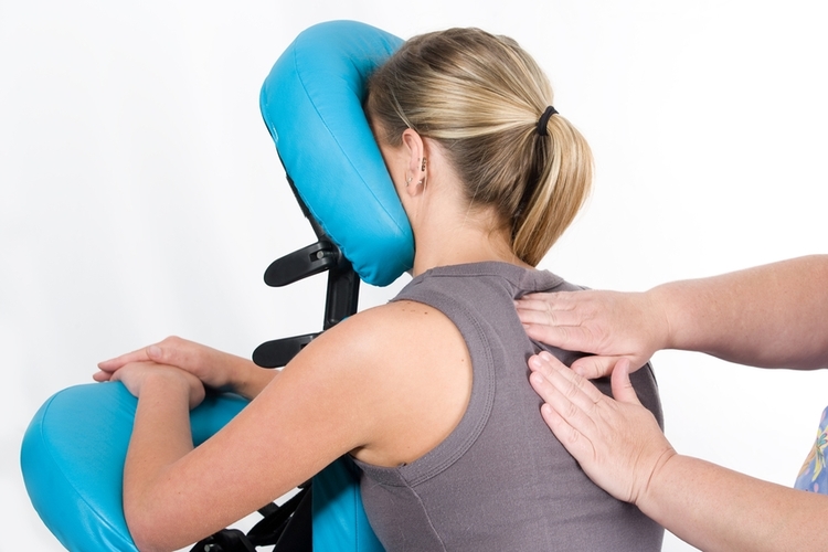 Corporate back and neck massage Baldoyle Dublin and Ashbourne Meath